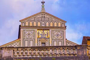 Images Dated 18th July 2018: San Miniato al Monte Church, Florence, Tuscany, Italy, Europe