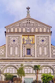 Images Dated 18th July 2018: San Miniato al Monte Church, Florence, Tuscany, Italy, Europe