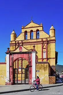 Zocalo Prints: San Nicolas de Tolentino Church, San Cristobal de las Casas, Chiapas State, Mexico