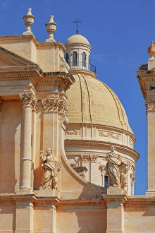 Noto Valley Prints: San Nicolo Cathedral, Noto, Noto Valley, Sicily, Italy