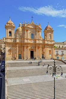 Noto Valley Prints: San Nicolo Cathedral, Noto, Noto Valley, Sicily, Italy