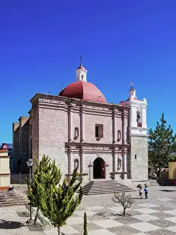 Oaxacan Prints: San Pablo Church, San Pablo Villa de Mitla, Oaxaca State, Mexico