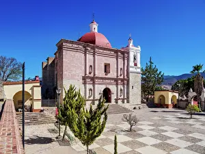 Oaxacan Prints: San Pablo Church, San Pablo Villa de Mitla, Oaxaca State, Mexico