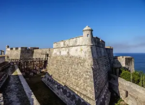 Santiago De Cuba Prints: San Pedro de la Roca Castle, UNESCO World Heritage Site, Santiago de Cuba