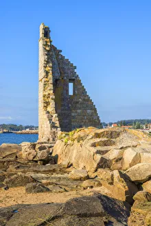 Galicia Prints: San Sardonino tower, Cambados, Pontevedra, Galicia, Spain