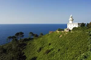 San Sebastian Bay Lighthouse on cliff