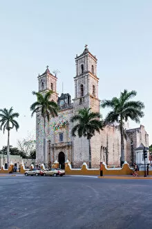Images Dated 16th February 2023: San Servacio Cathedral, Valladolid, Yucatan, Mexico