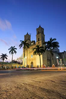 Images Dated 16th February 2023: San Servacio Cathedral, Valladolid, Yucatan, Mexico