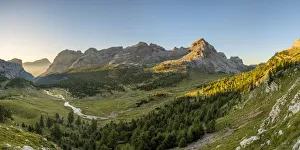Cristallo Prints: San Vigilio di Marebbe, Fanes, Dolomites, South Tyrol, Italy, Europe
