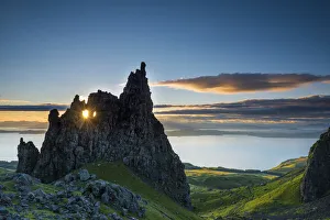 Highland Region Prints: The Sanctuary at Sunrise, Isle of Skye, Scotland