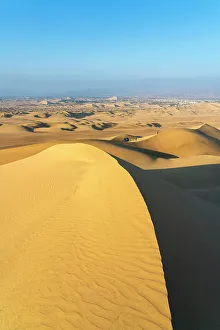 Atacama Prints: Sand dunes in desert near Huacachina oasis, Ica Region, Peru