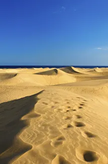 Maspalomas Prints: Sand dunes of Maspalomas, Gran Canaria, Canary Islands, Spain