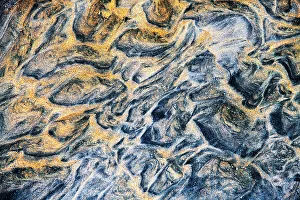 Reine Prints: Sand patterns found on a beach in the Lofoten Islands. Norway