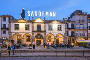 Duoro Prints: Sandeman port lodge, Douro, Porto, Portugal