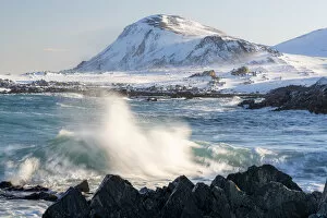 North Atlantic Ocean Gallery: Sandfjorden, Arctic Ocean, Varanger Peninsula, Troms og Finnmark, Norway