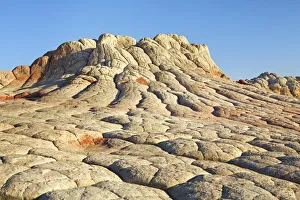 Subtropics Prints: Sandstone erosion landscape in White Pocket - USA, Arizona, Coconino, Vermillion Cliffs