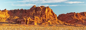 Natural Arch Prints: Sandstone formations, Valley of Fire State Park, Nevada, USA