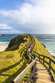 Images Dated 24th January 2022: Sango Sands viewpoint, Sango Sands, Durness, Sutherland, Scotland, United Kingdom