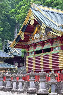 Religious Architecture Prints: Sanjinko Shrine in Toshogu Temple (UNESCO World Heritage Site), Nikko, Tochigi, Japan