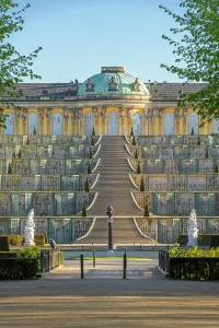 Sanssouci Prints: Sanssouci Palace, Schloss Sanssouci