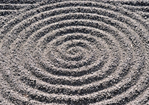Kinki Region Gallery: Sansui raked garden