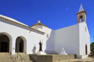 Images Dated 2nd November 2018: Sant Joan de Labritja Church, Ibiza, Balearic Islands, Spain