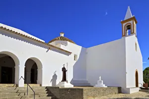 Images Dated 2nd November 2018: Sant Joan de Labritja Church, Ibiza, Balearic Islands, Spain