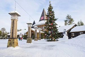 Images Dated 30th June 2014: Santa Claus village, Rovaniemi, Finland