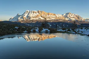 Alto Adige Prints: Santa Croce stone, High Badia, South Tyrol, Italy