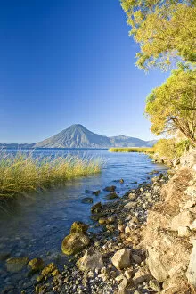Images Dated 19th July 2017: Santa Cruz La Laguna, Lake Atitlan, Western Highlands, Guatemala, Central America