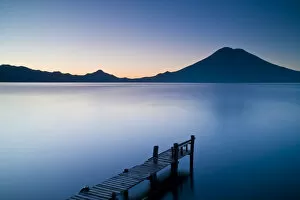 Images Dated 31st March 2021: Santa Cruz La Laguna, Lake Atitlan, Western Highlands, Guatemala, Central America