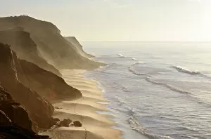 Vastness Collection: Santa Cruz seashore. Portugal