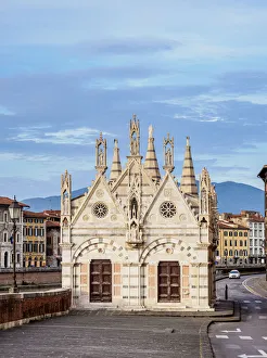 Pisa Prints: Santa Maria della Spina Church, Pisa, Tuscany, Italy