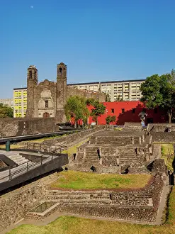 Cdmx Prints: Santiago Apostol Church and Tlatelolco Archaeological Site