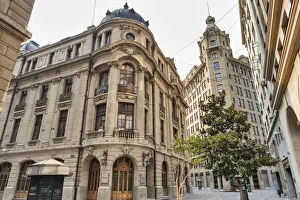 Latin Prints: Santiago Stock Exchange building, Bolsa de Comercio (1917), Santiago, Chile