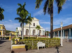 Santisima Trinidad Cathedral, Plaza Mayor, Trinidad, Sancti Spiritus Province, Cuba