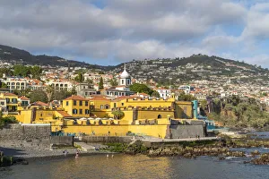 Sao Tiago fortress, Funchal, Madeira Island, Portugal