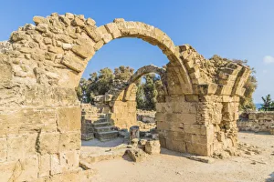Saranda Colones at Paphos Archaelogical Park, Paphos, Cyprus