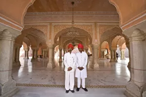 Images Dated 11th February 2008: Sarvatobhadra (Diwan-I-Khas), City Palace, Jaipur, Rajasthan, India