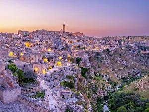 South Prints: Sassi di Matera, The old town carved out of the rocks