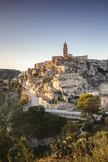 Images Dated 28th October 2016: Sassi di Matera (UNESCO world heritage site), Matera, Basilicata, Italy