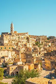 Basilicata Prints: Sasso Barisano, Matera, Basilicata, Italy