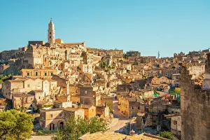 Basilicata Prints: Sasso Barisano, Matera, Basilicata, Italy