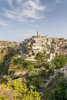 Images Dated 16th October 2019: Sasso Barisano, Sassi di Matera, Basilicata, Italy. Unesco World Heritage site