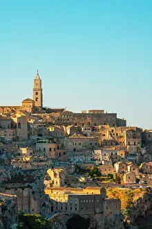 Basilicata Prints: Sasso Caveoso, Matera, Basilicata, Italy