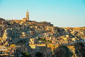 Basilicata Prints: Sasso Caveoso, Matera, Basilicata, Italy