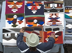 Otavalo Prints: Saturday market, Otavalo, Ecuador