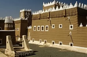 Adobe Gallery: Saudi Arabia, Najran, Najran. Built in the 1940s, Najran Fort, or Qasr al-Imara