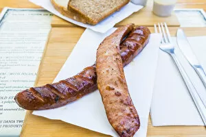 Images Dated 26th August 2020: Sausage, Old Town, Warsaw, Poland, Europe