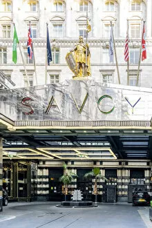 Images Dated 17th July 2020: Savoy Hotel, Covent garden, London, England, UK
